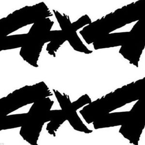 4 X4 Truck Decal ** Buy two get one Free **