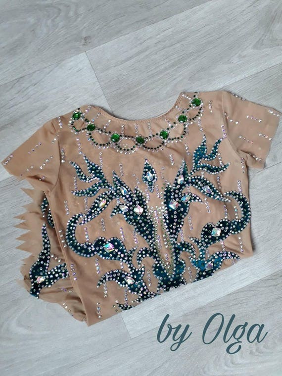 emerald green leotard