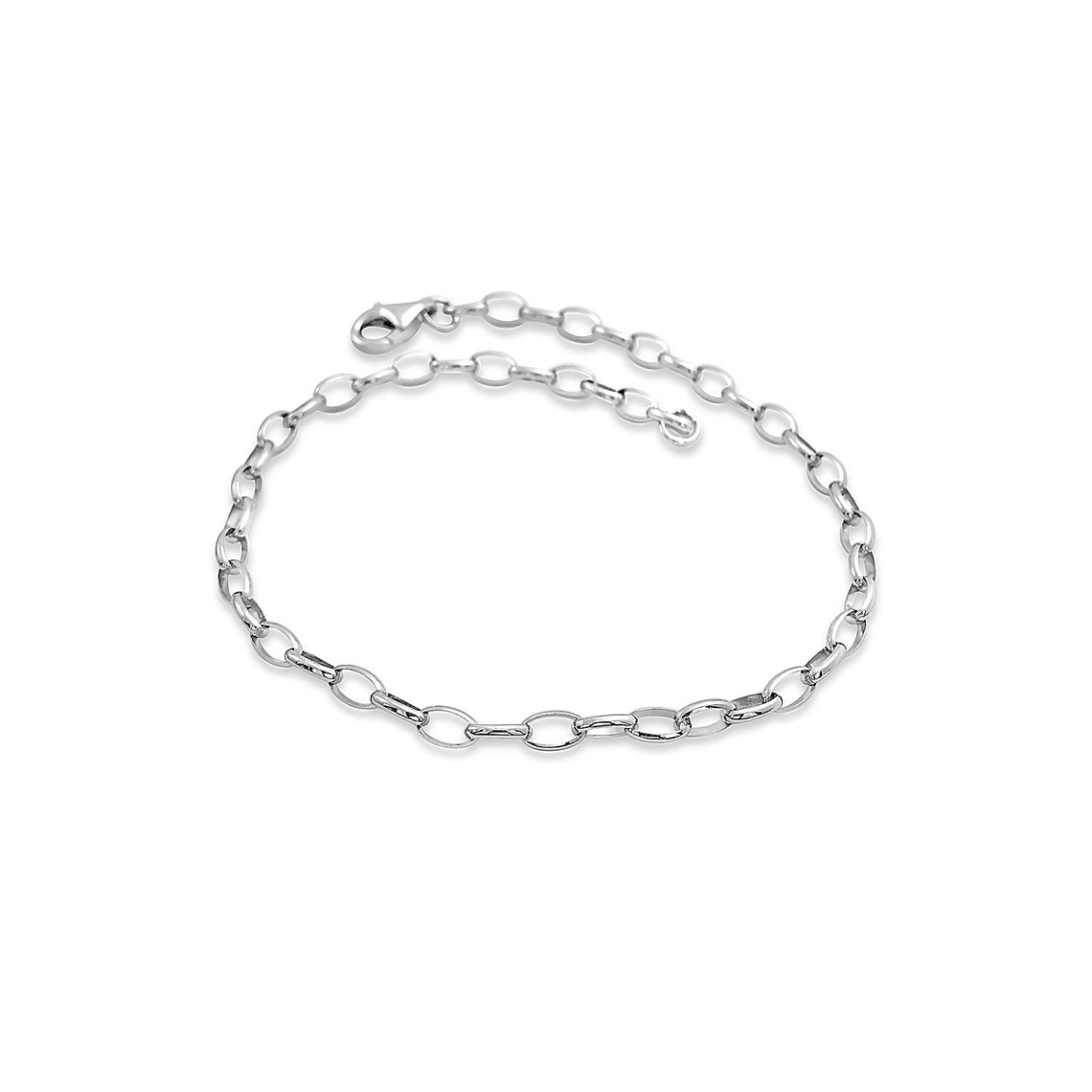 Silver Chain Bracelet Silver Chain Jewelry Chain Link Etsy Australia