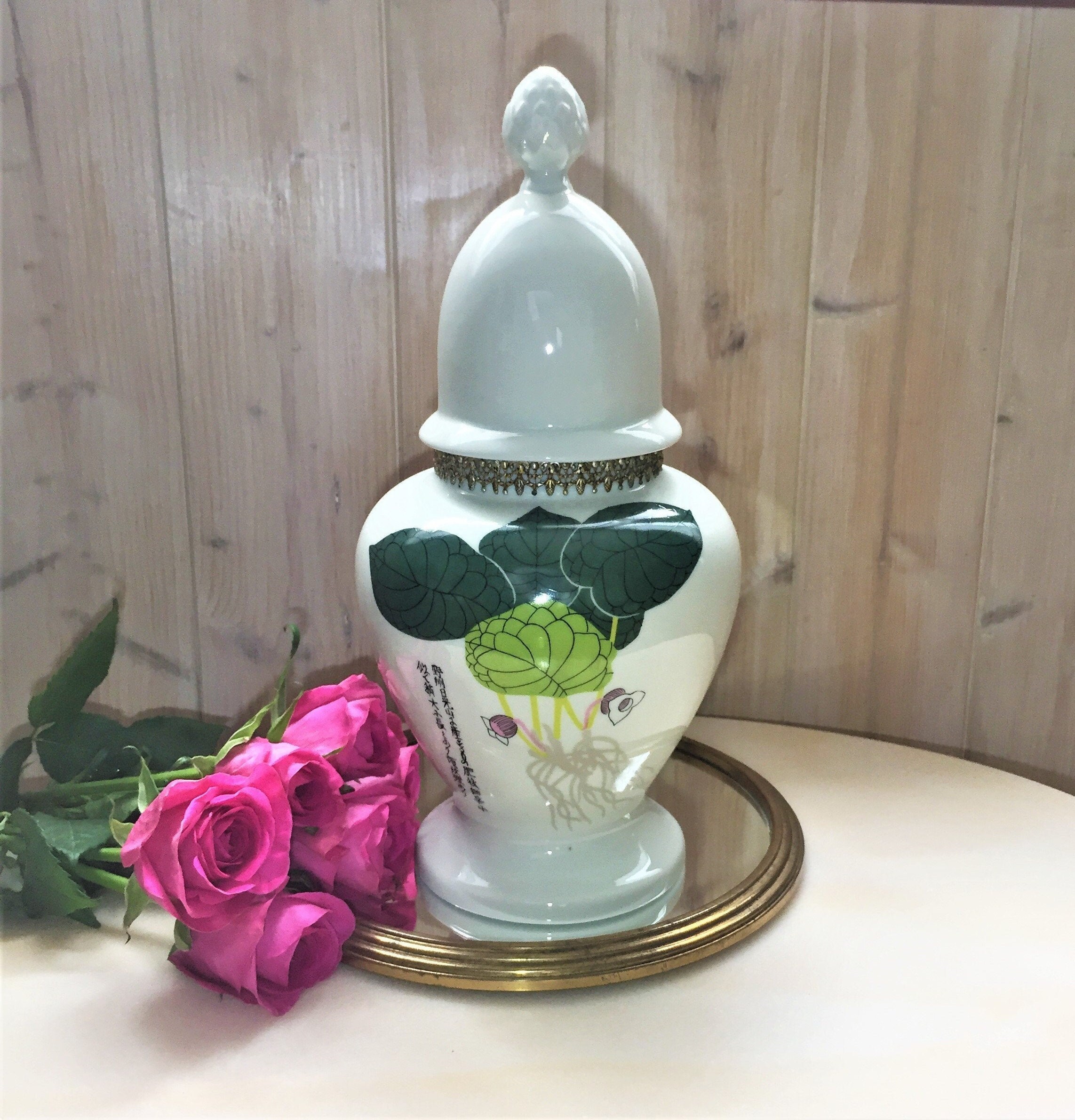 Pot D'apothicaire Porcelaine