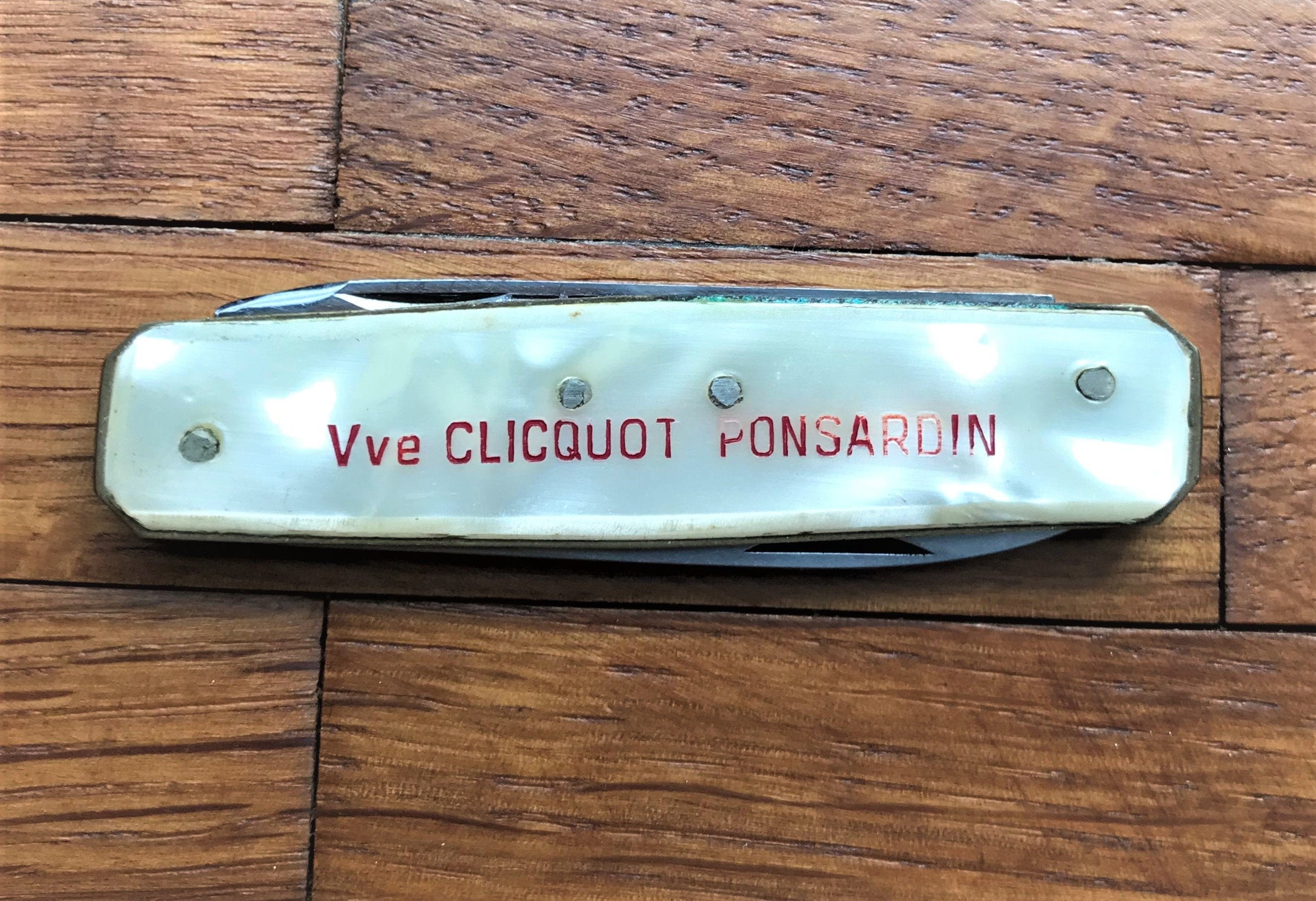 Veuve Clicquot Ponsardin Limonadier Publicitaire Bistrot Champagne 1930