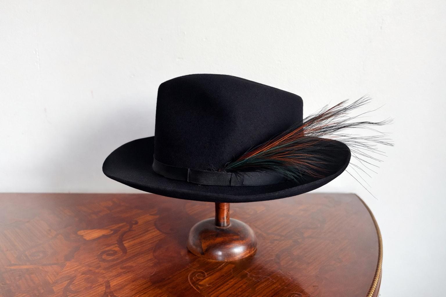 ハードダメージ フェドラハット バーン加工 ジョニーデップ ニックフーケ Johnny depp cap - Etsy 日本