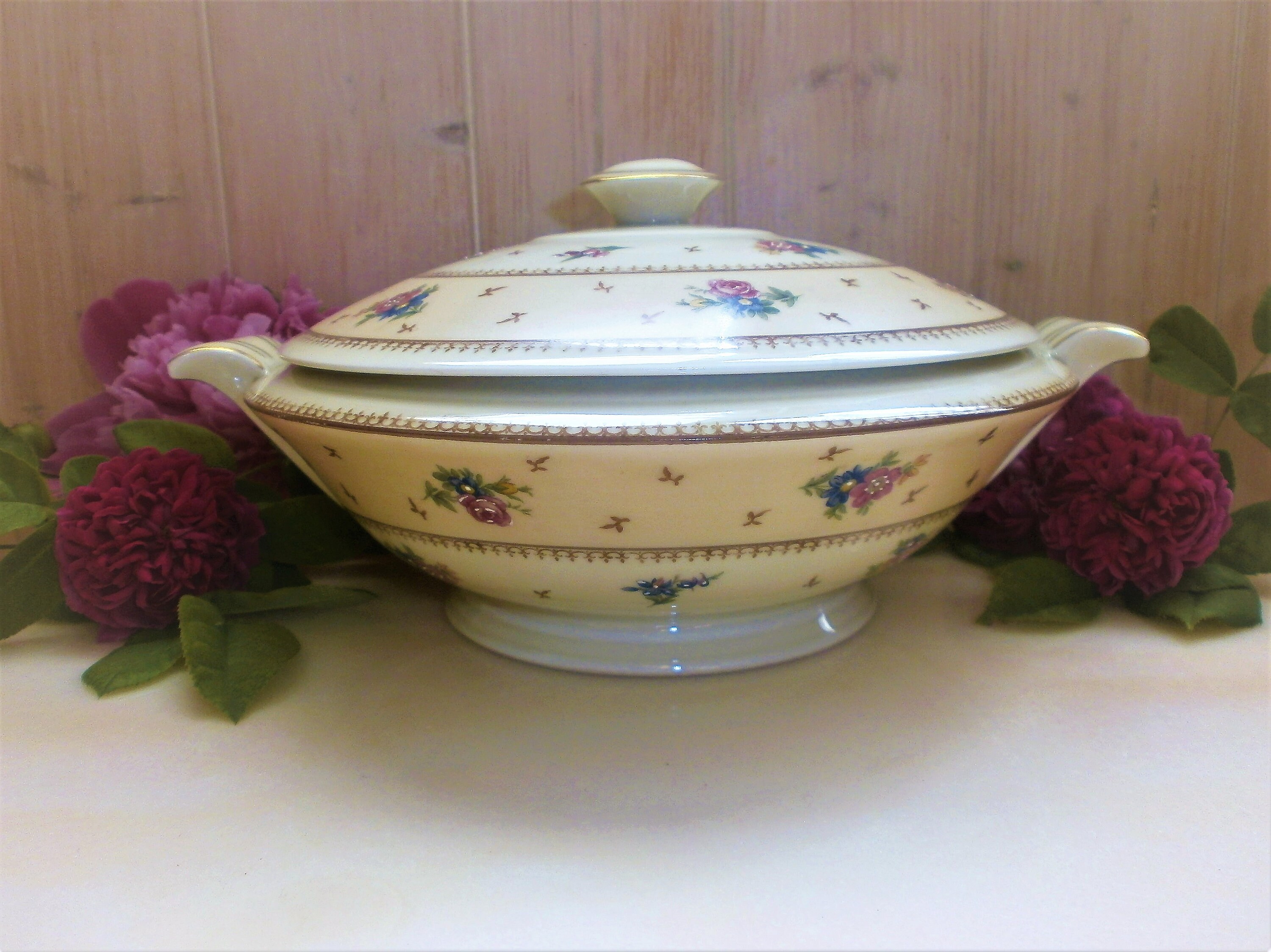 リモージュ スープチューリン 磁器 BERNARDAUD LIMOGES ベルナルド