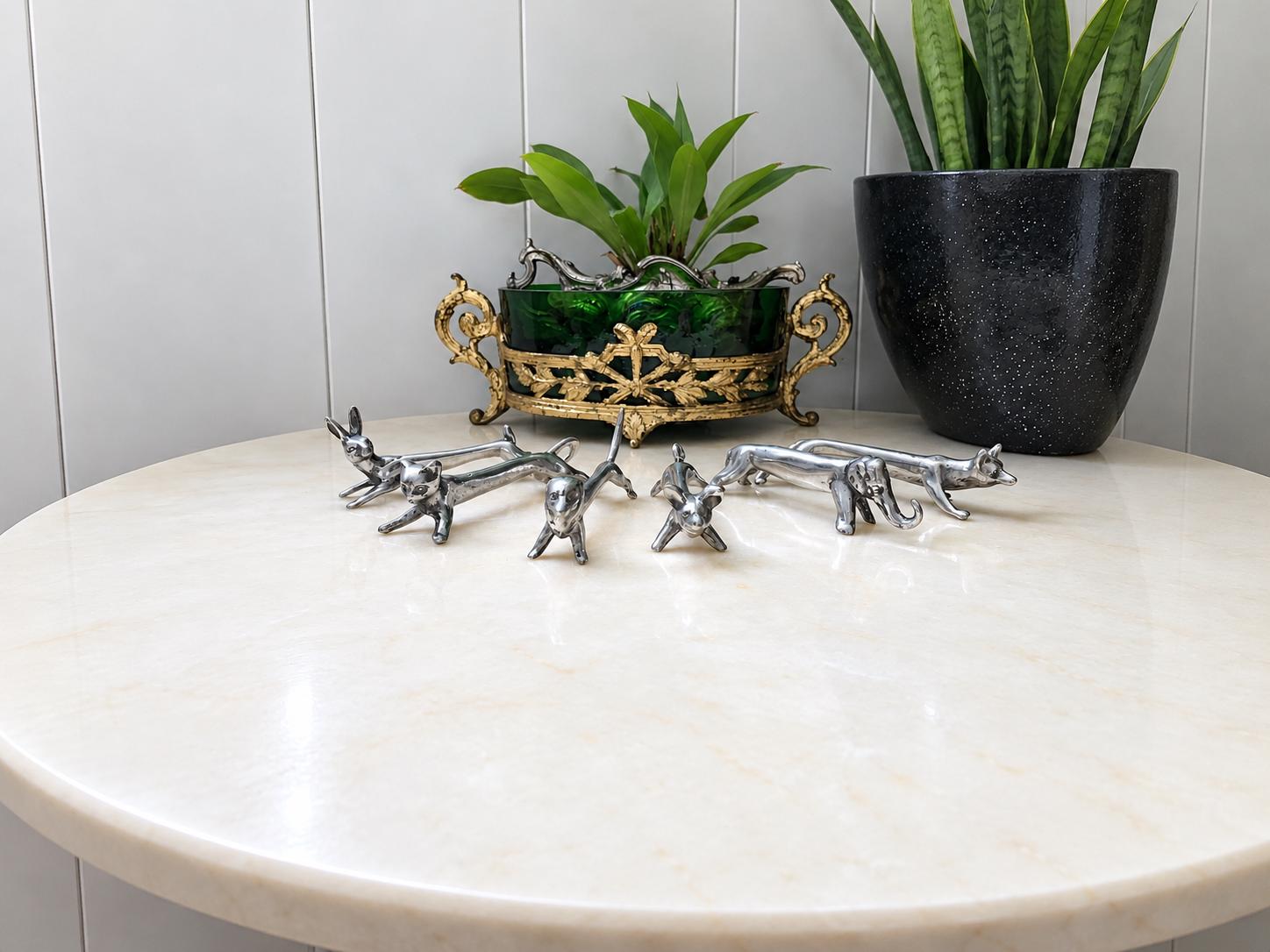 Christofle 象 ベビーエレファント置物 ブルーカボション Christofle Elephant - Etsy