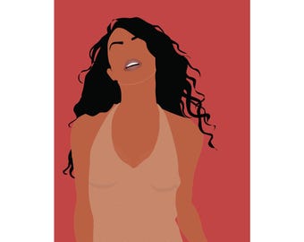 Babygirl | Aaliyah wall art poster
