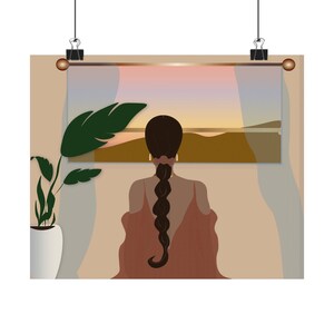 Peace & Serenity | black woman art