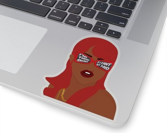 Lil Kim 'Crush on You' Sticker | 90s Black Girl Magic