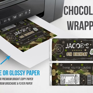 Army Camoflauge Birthday Party Decoration for Military Camo Boy Themed