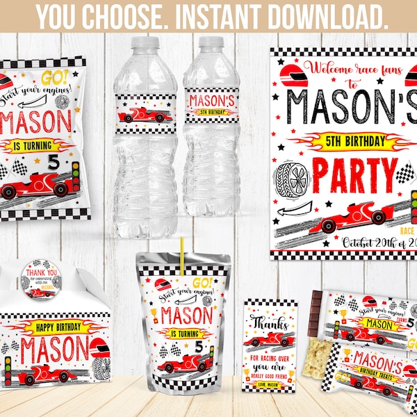 Race Car Candy Box Svg Etsy