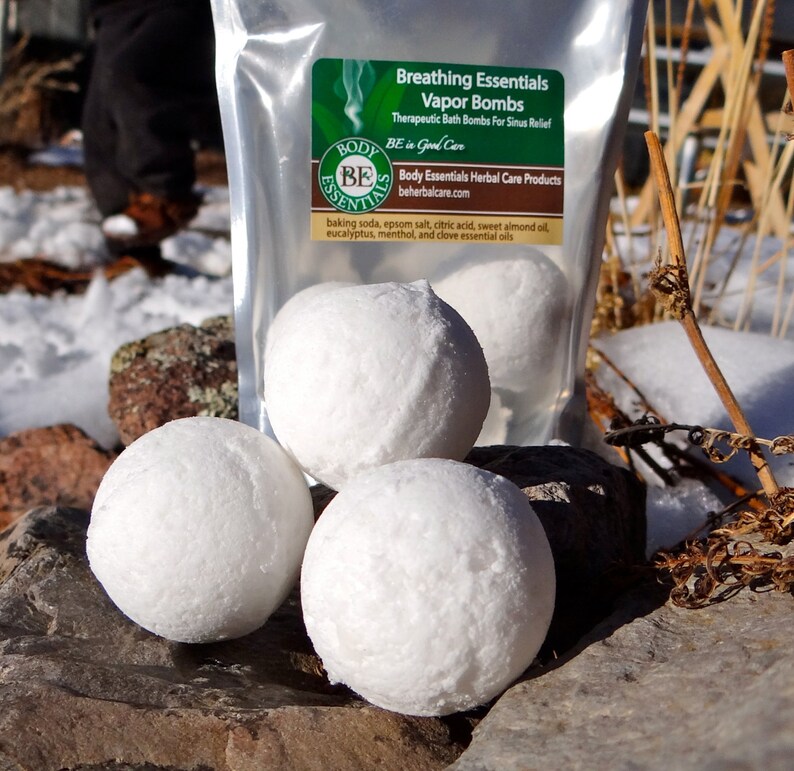 Sinus Relief Bath Bombs Etsy