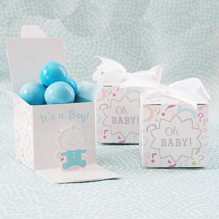 Baby Boy Favor Box Etsy