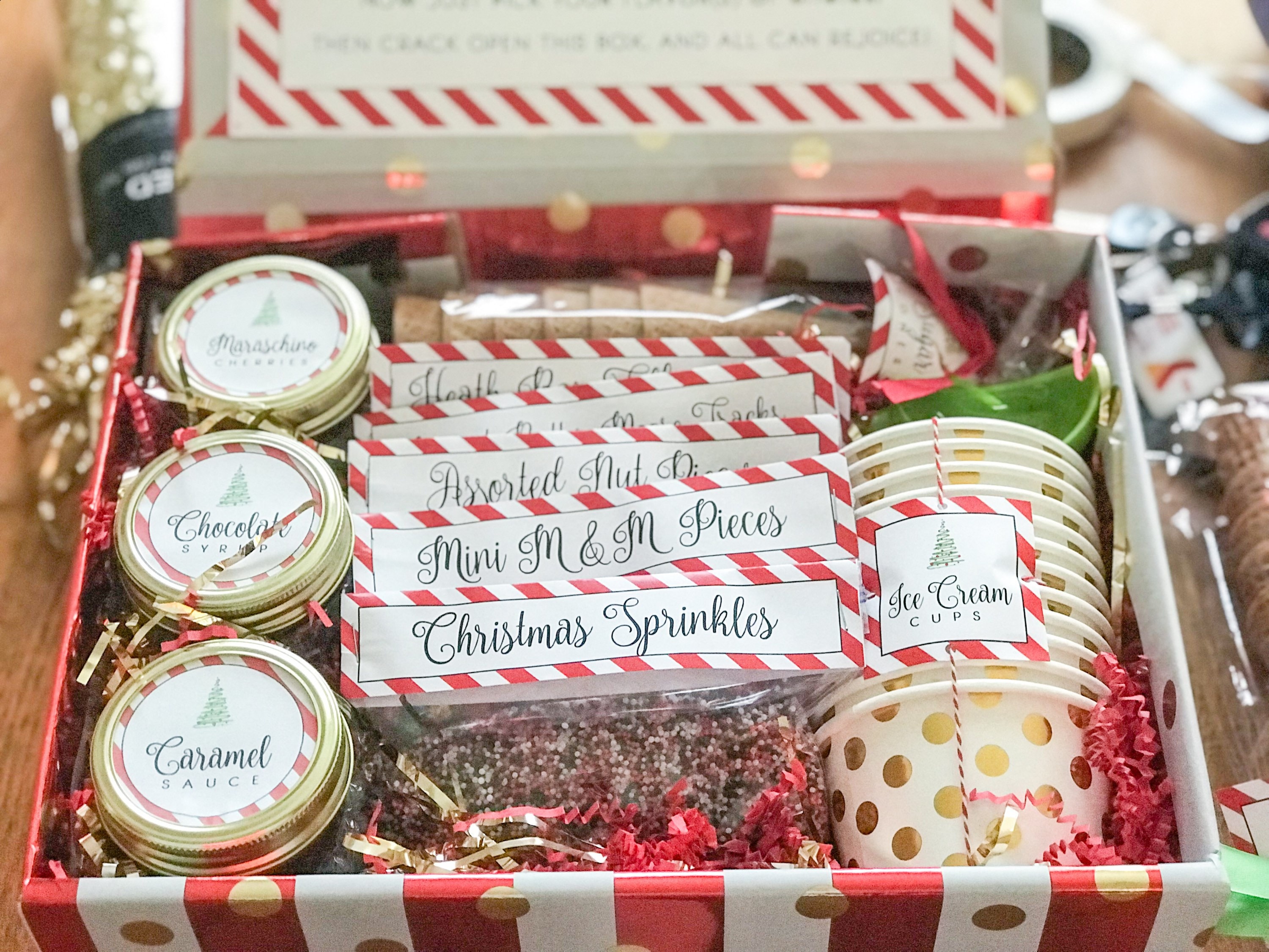 Ice Cream Sundae Gift Box - Gather Lemons