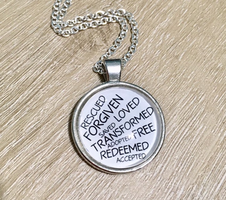 Identity Necklace Identity in Christ Christian Jewelry Etsy