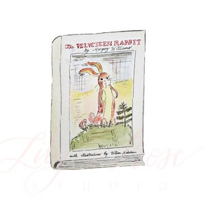 Velveteen Rabbit,Nursery art,Gender Neutral,Nursery Rhyme,Vintage,Baby girl