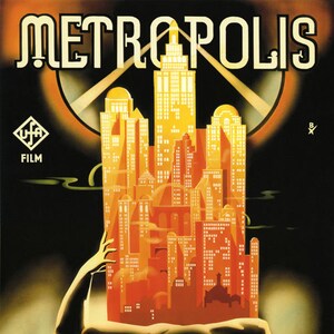 Sci-Fi Metropolis Germany Classic German Movie Film Terrific Vintage Poster Repro on Matte Paper or Canvas FREE SHIPPING in USA
