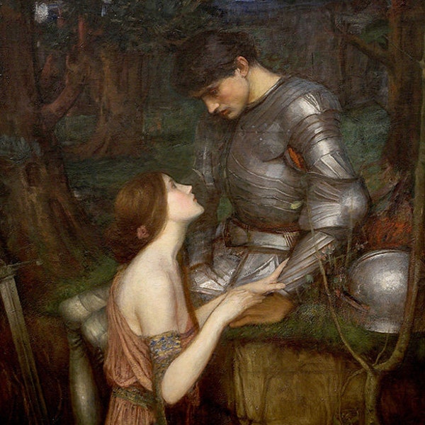 John William Waterhouse Lamia Soldier Amazing Quality Repro on Matte Paper or Canvas FREE SHIPPING in USA Shipped Rolled Up