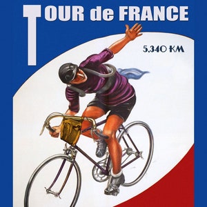 Bike 1927 Tour de France Bicycle Cycle Race French Sport Fine Vintage Poster Repro FREE SHIPPING in USA Standard Image Sizes for Framing