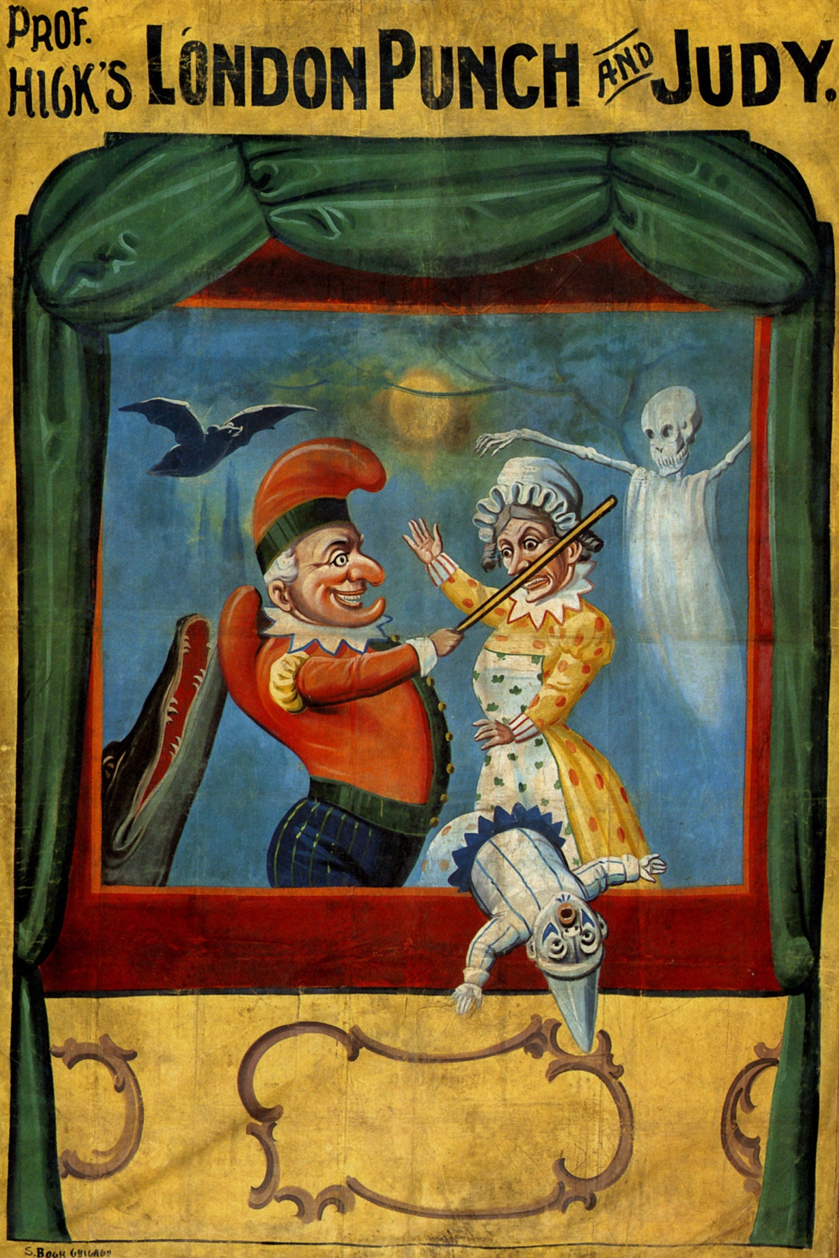 Freak Show Circus Show Sideshow Prof Higk's London Punch and Judy