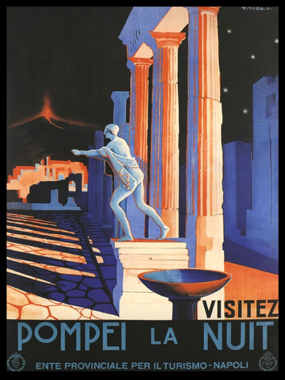 Italy Sardegna Sardinia Sheep Horse Vintage Poster Repro FREE SHIP in USA