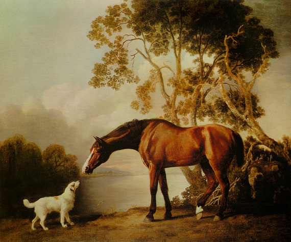 George stubbs sale dog paintings