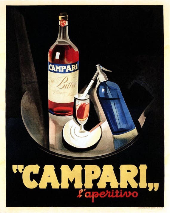 APEROL APERITIVO POSTER ALCOHOL DRINK Art Print Poster