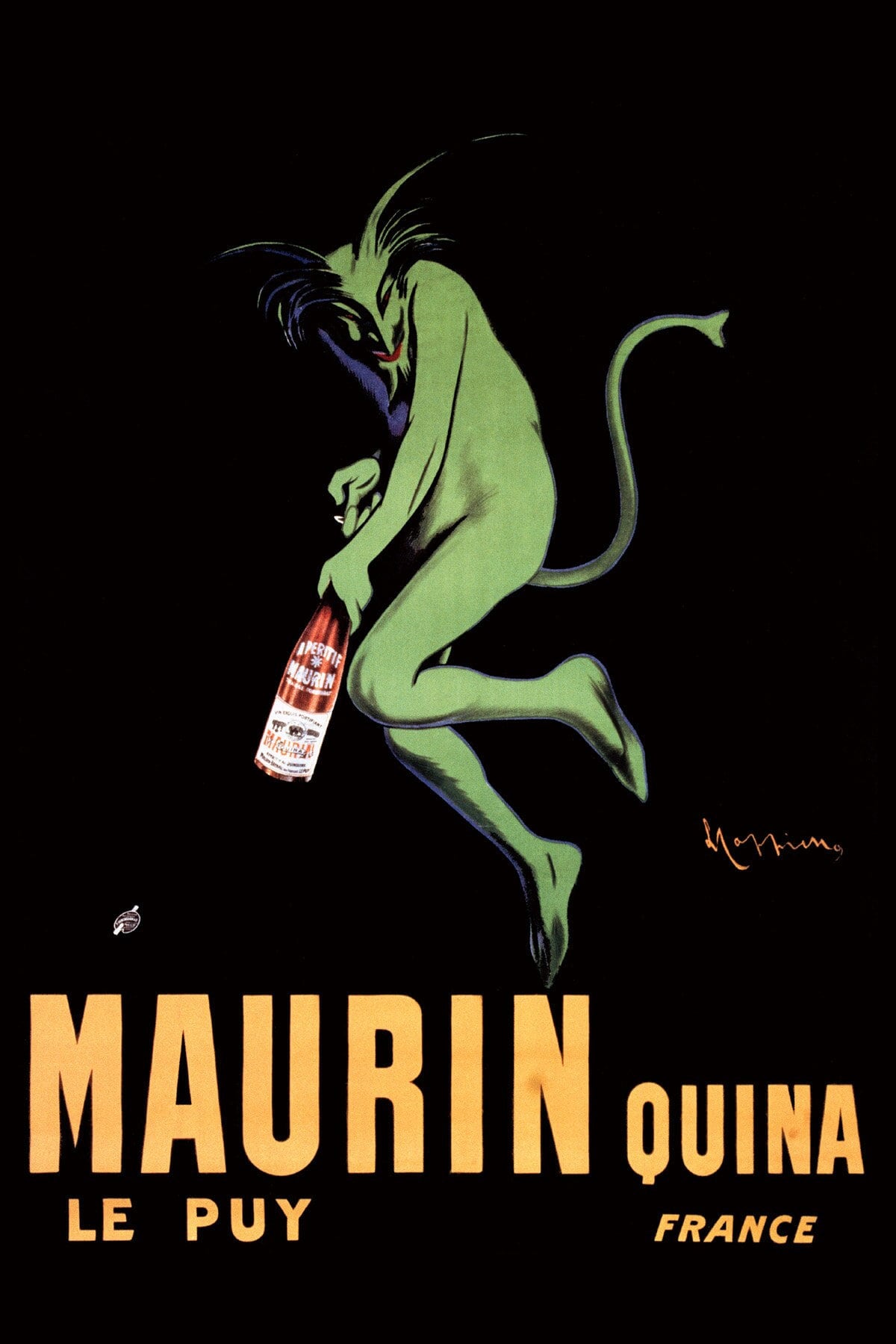 Maurin Quina Le Puy Green Devil Frace French Drink Bar Restaurant