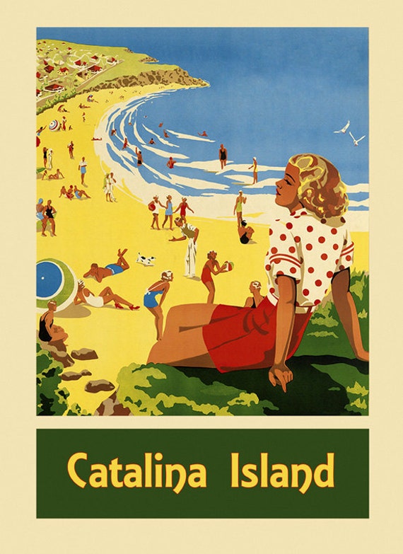 Chicago Illinois Lion American Vintage Travel 16X20 Poster Repro FREE S//H in USA