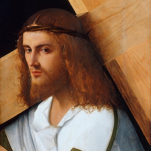 Giovanni Bellini Christ Carrying the Cross Amazing Quality Repro on Paper or Canvas FREE SHIPPING in USA