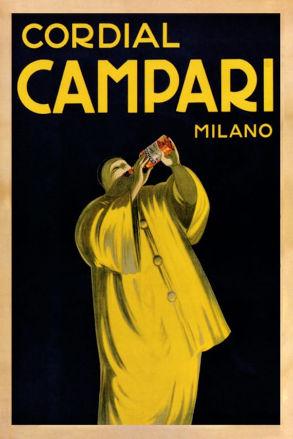 Beer Liquor Lady Birra Milano Italy Italia Vintage Poster Repro FREE SH