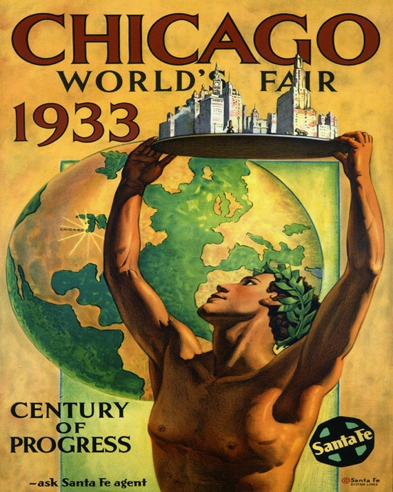 globe ポスター World's Fair 16