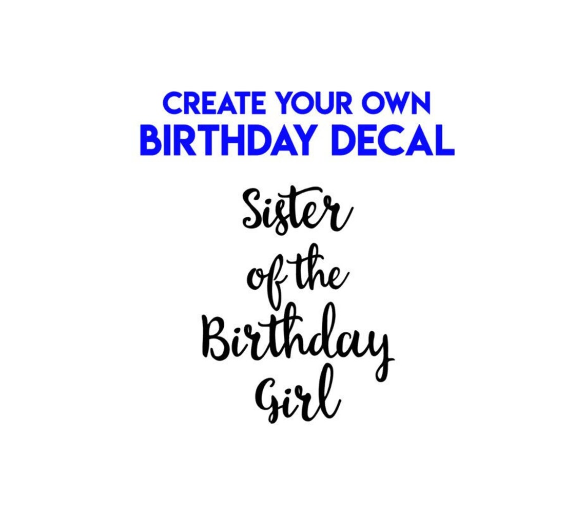 DIY Birthday Shirt Iron on Decals Heat Transfer Vinyl Many Etsy
