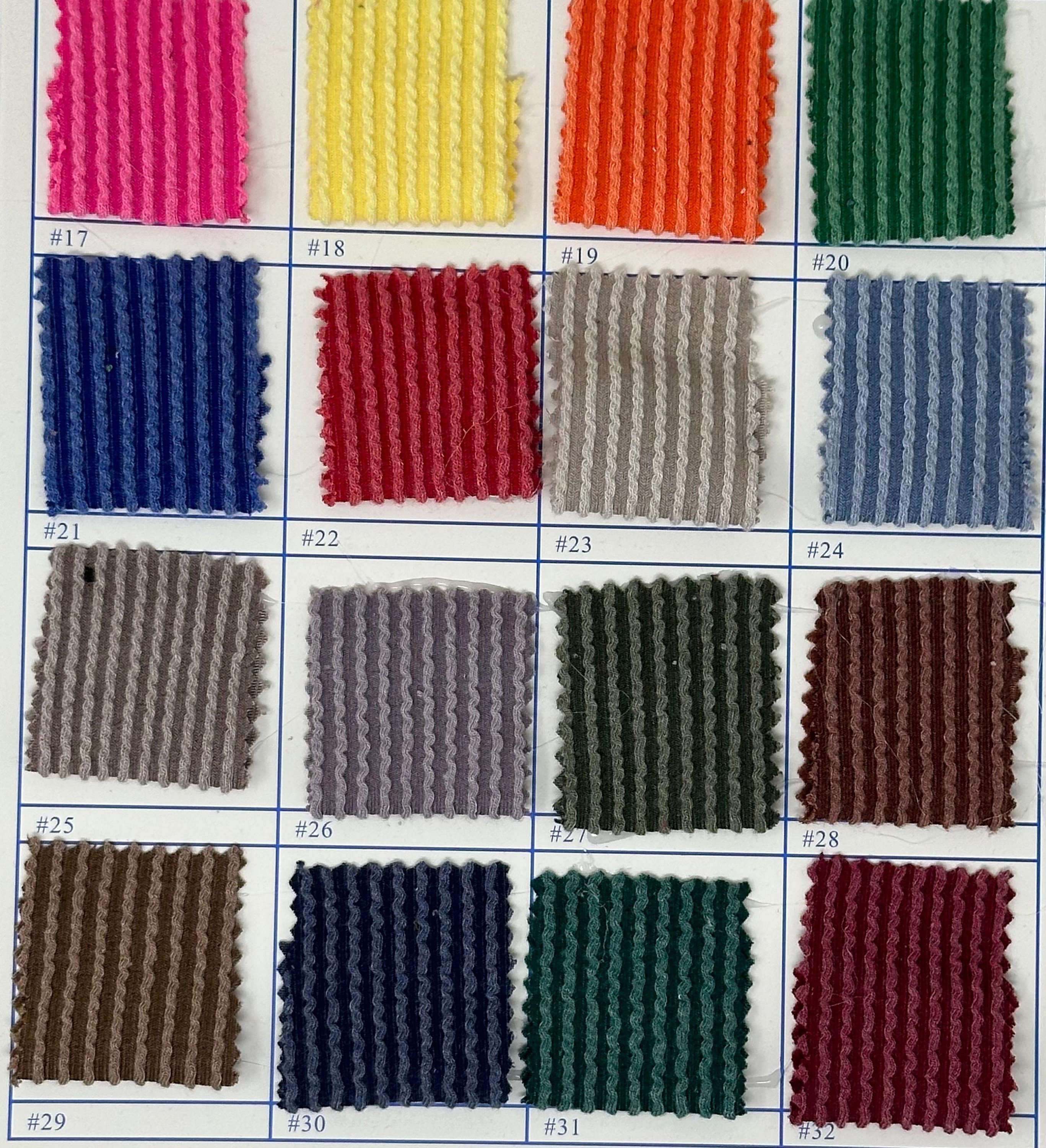 [送料込] Ribbed damage Knit (3color) Waved Urban Rib Knit Fabric by the Yard- Sold by the Yard - Etsy