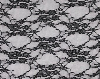 Floral Lace Fabric- Sold By the Yard