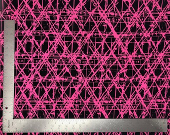 Liverpool Knit Geometric Print Fabric- Sold By the Yard