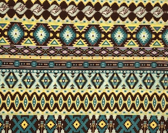 ITY Knit Geometric Print Fabric- Sold By the Yard