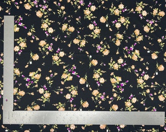 Liverpool Knit Floral Print Fabric- Sold By the Yard