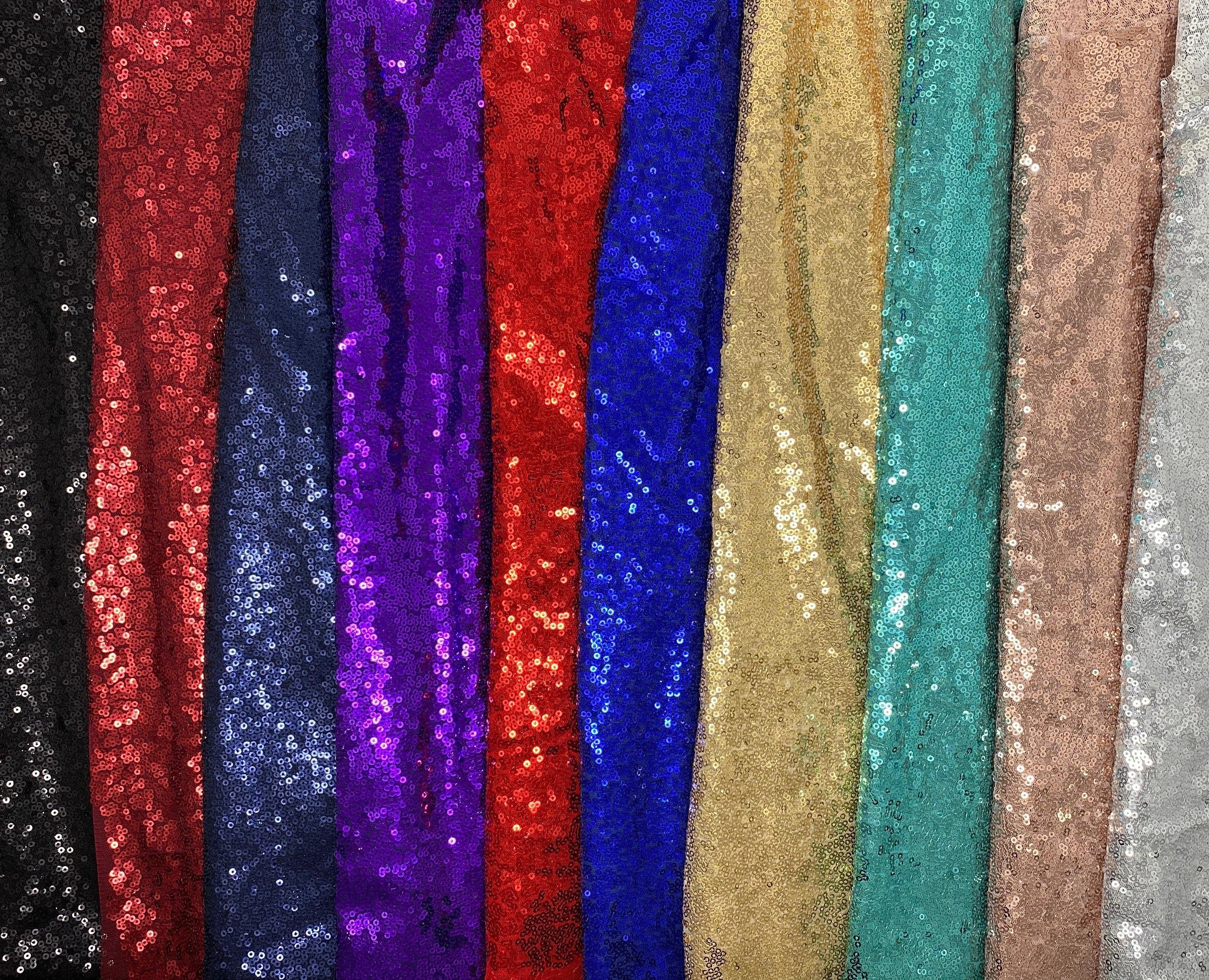 Lycra Parisot with Sequin Fabric Glitter Fabric The Yard Little
