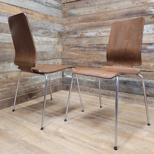 Plywood Silla Ikea Gilbert Chair Pair Of Modern Vintage IKEA