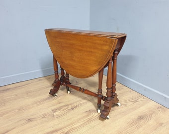 Antique maple drop leaf on sale table