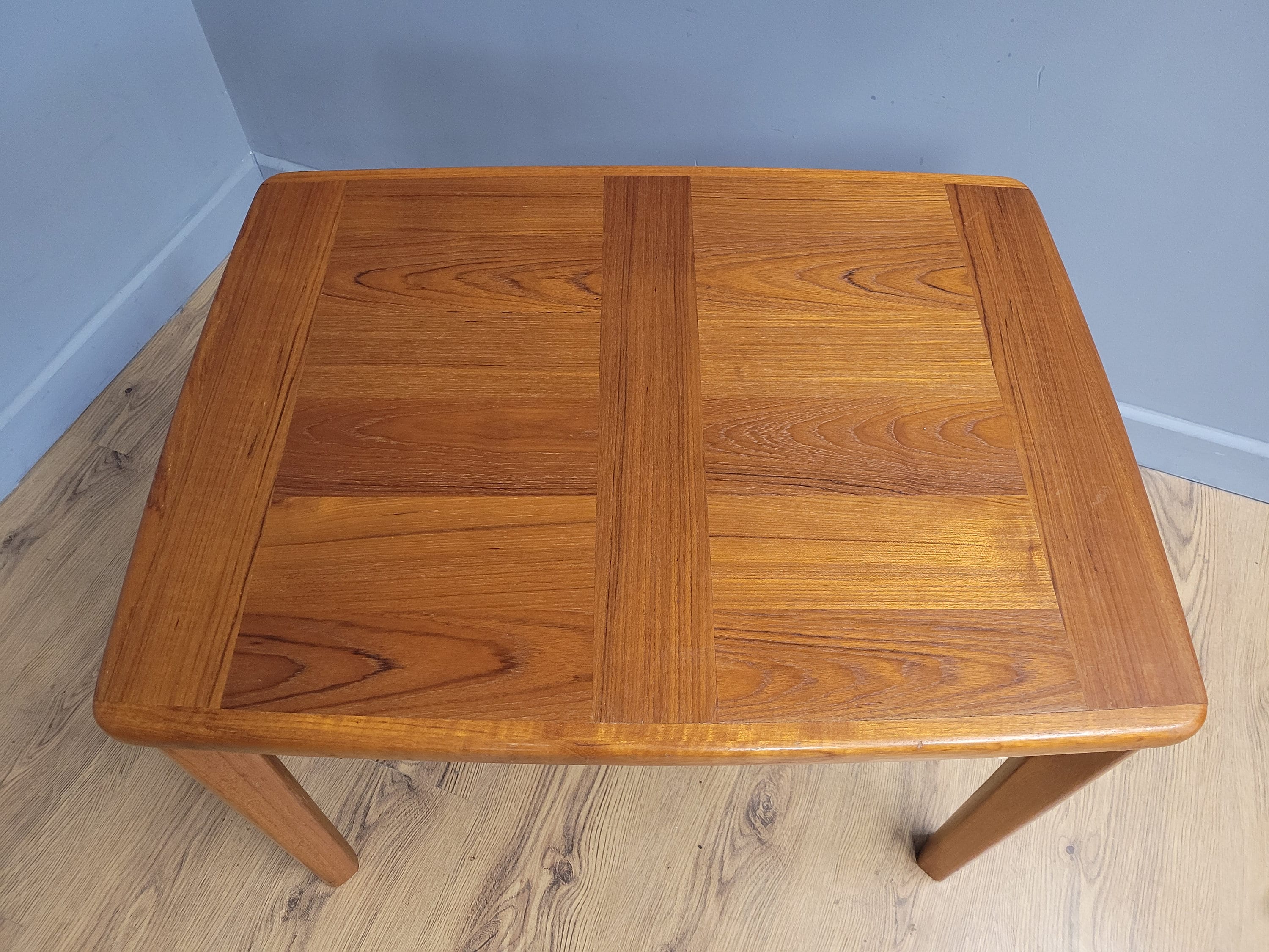 Mid Century Danish Designed Teak Coffee Table Made in