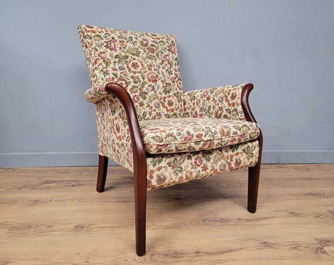 Mid Century Parker Knoll PK 749 1014 Froxfield Armchair Original Floral