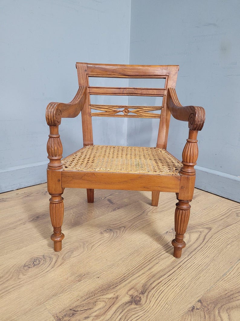 Antique C19th Century Bergere Apprentice Armchair Toy Chair - Etsy UK