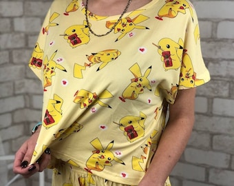 pokemon pajamas womens