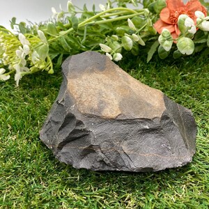 Raw Black Jasper Crystal, Black Natural Mineral, Collection Crystal for Disaply
