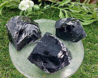 Obsidian Rough Crystal - Extra Quality