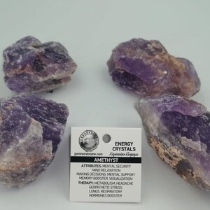 Top Natürliche Kristall Amethyst Sammlung Speciment Heilstein Birtsthone Kristall Schutz Dekoration Mineral