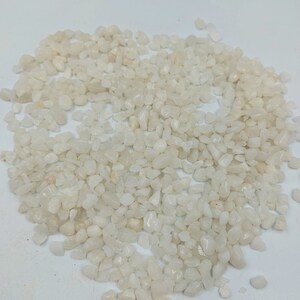 Onyx White Polished Crystal Chips, Tumbled Healing Gemstone, Crystal Supplies, Bulk Green Crystals, Crystal Lot
