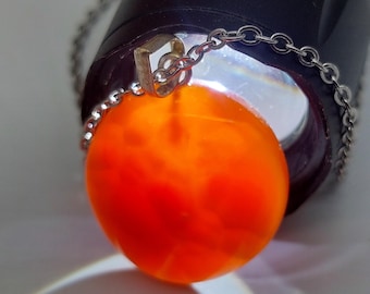 Handmade Carnelian Gemstone Necklace: Energy & Confidence