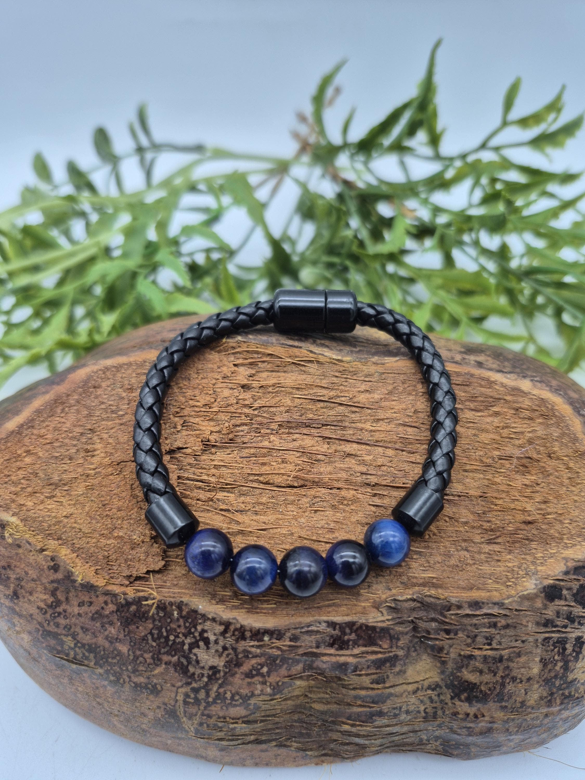 Magnet clasp crystal bracelet - Etsy 日本