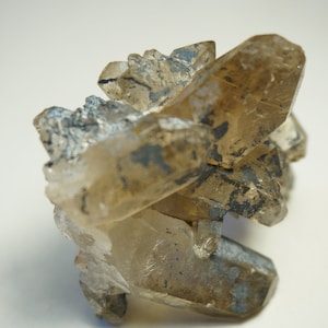 Rare Smoked Quartz with oxidation of Hematite and Rutilite - Amazing Collector's Piece Extra Quality